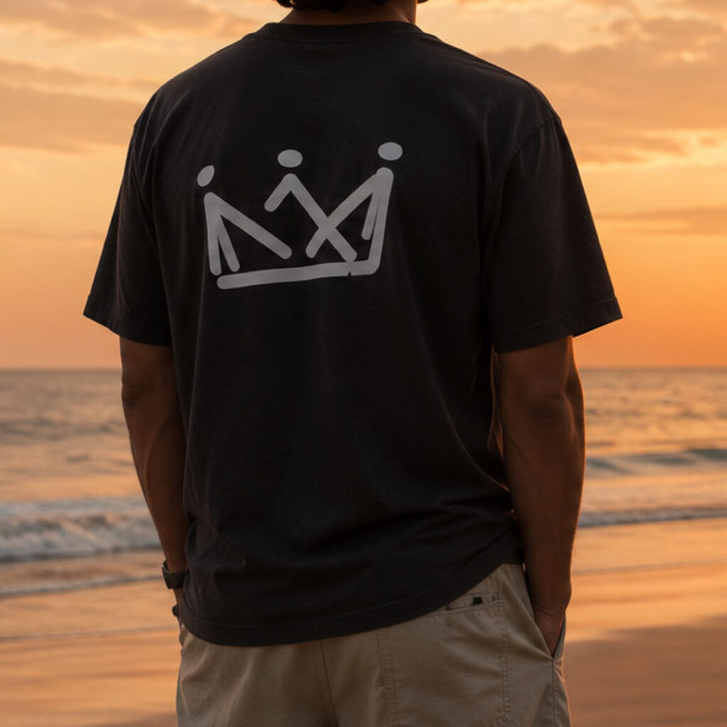 Crown Back in Gray